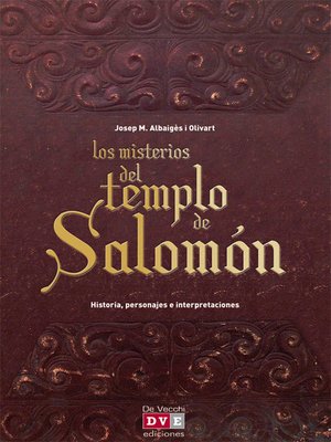 cover image of Los misterios del templo de Salomón